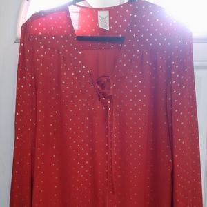 Tie up blouse